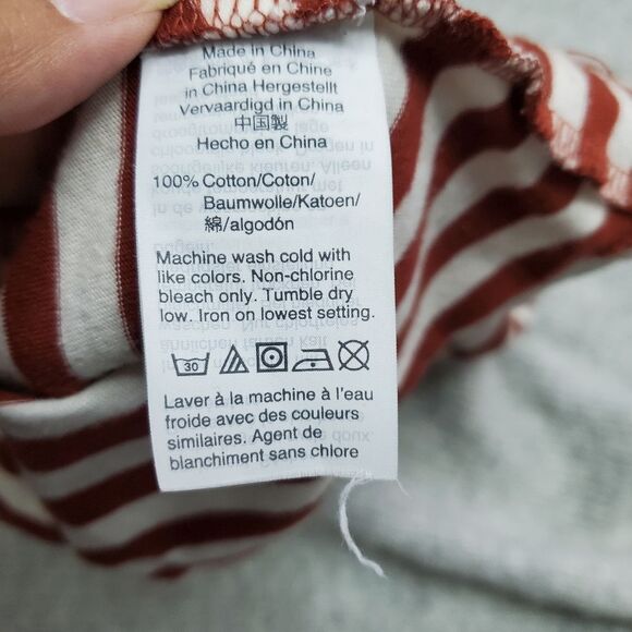 Madewell Candy Cane Long Sleeve Top - Picture 4 of 9